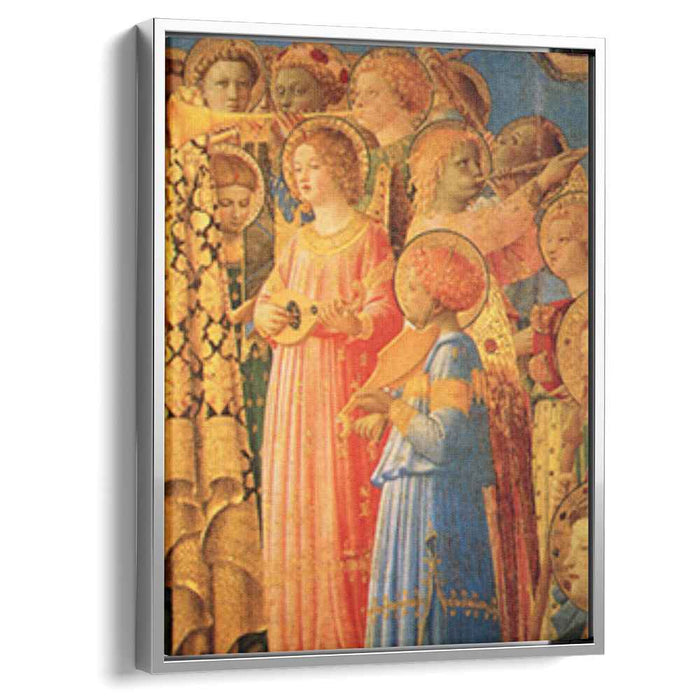 Coronation of the Virgin (detail) (1435) by Fra Angelico