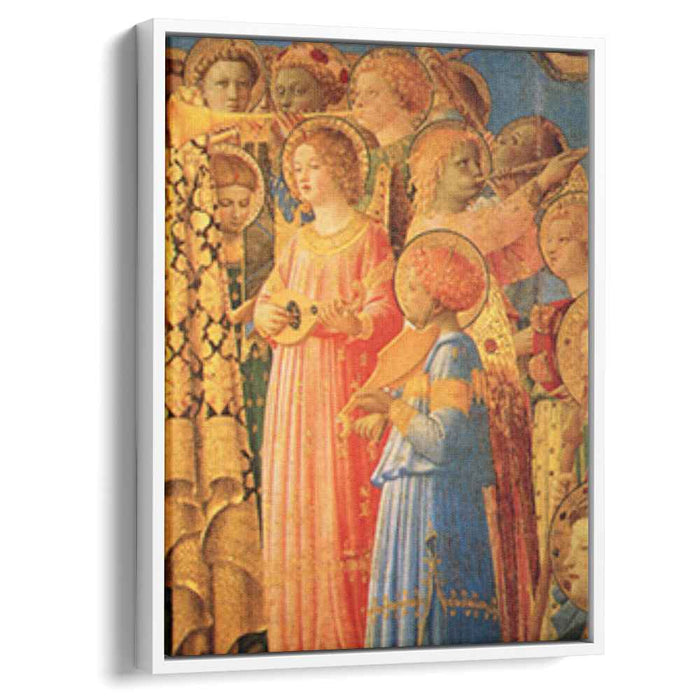 Coronation of the Virgin (detail) (1435) by Fra Angelico