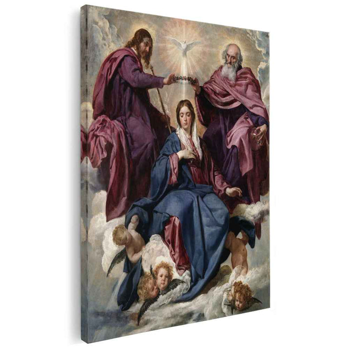 Coronation of the Virgin (1644) by Diego Velazquez