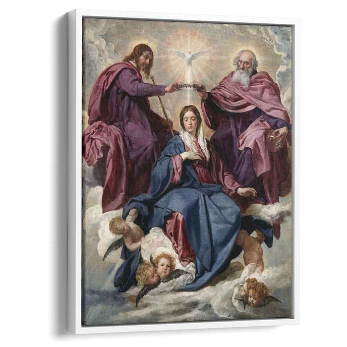 Coronation of the Virgin (1644) by Diego Velazquez