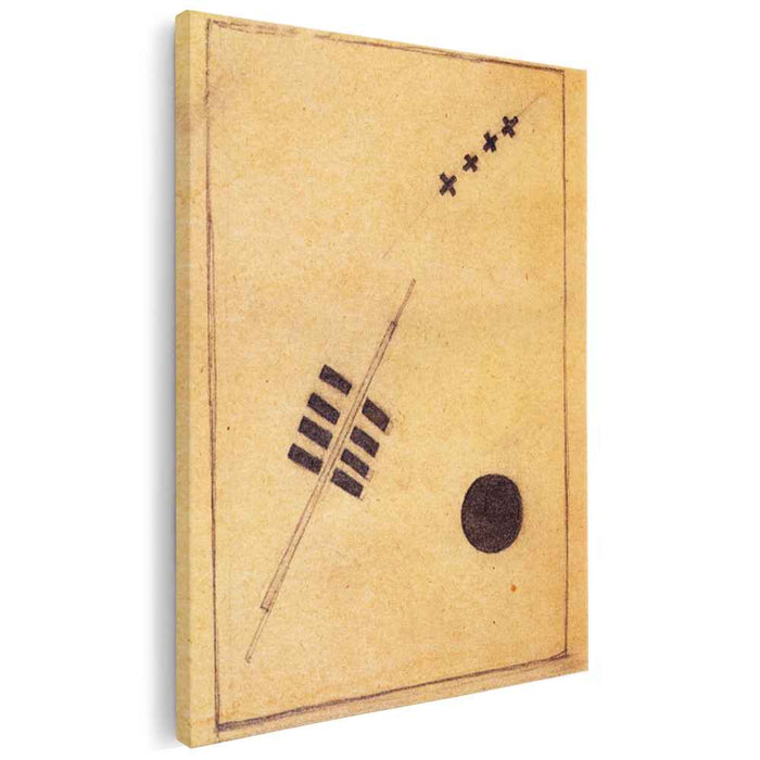 Cosmos (1917) by Kazimir Malevich