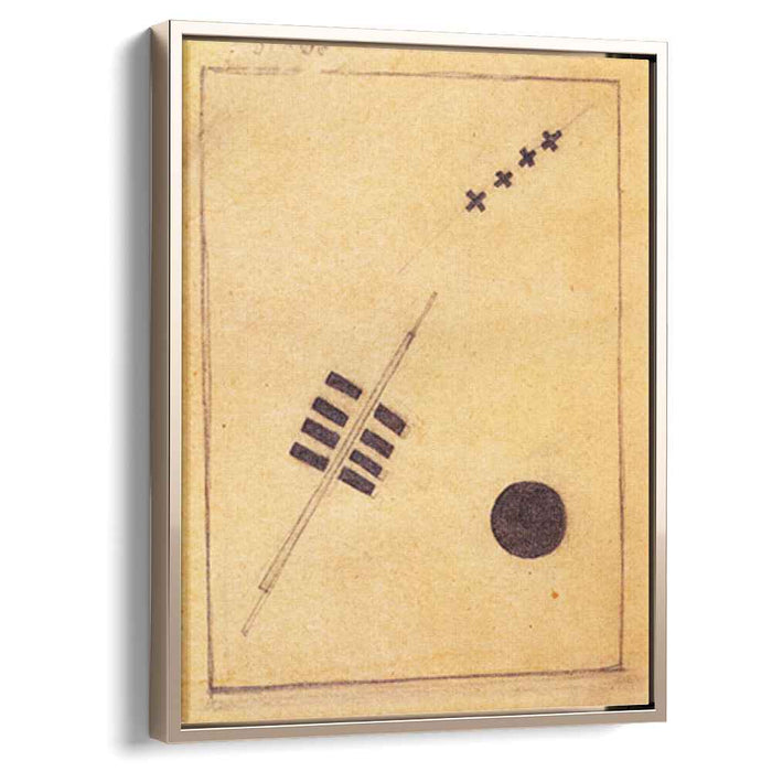 Cosmos (1917) by Kazimir Malevich