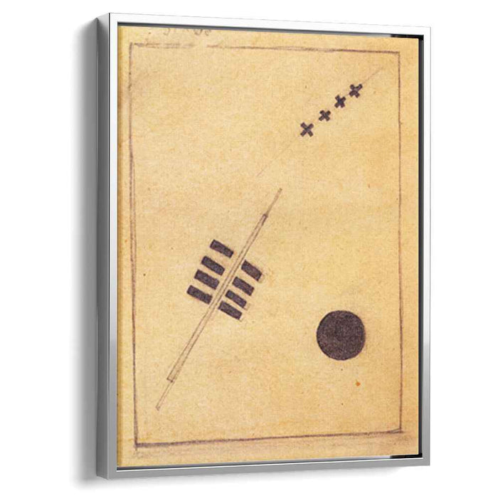 Cosmos (1917) by Kazimir Malevich