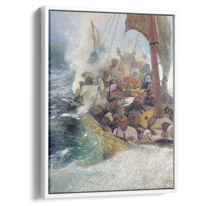 Cossacks on the Black Sea (1908) by Ilya Repin