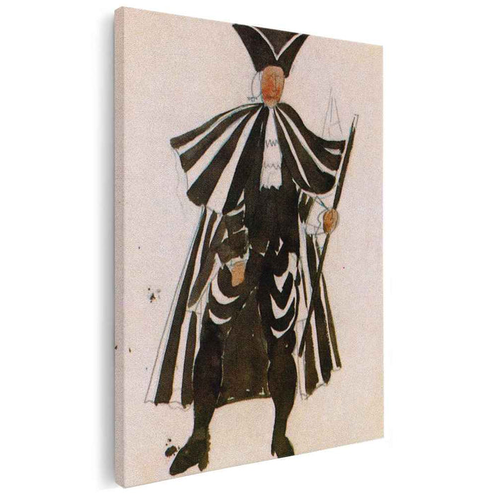 Costume design for ballet "Tricorne" (1917) by Pablo Picasso