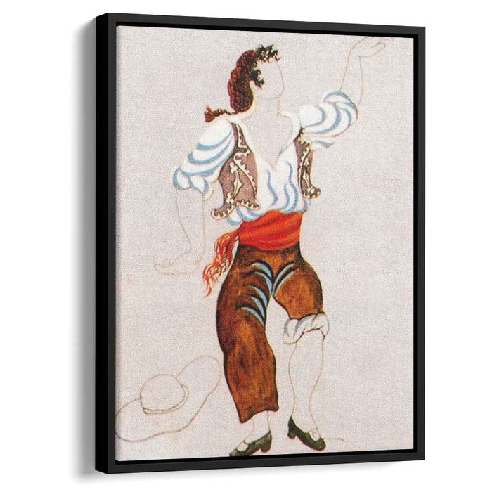 Costume design for ballet "Tricorne" (1917) by Pablo Picasso