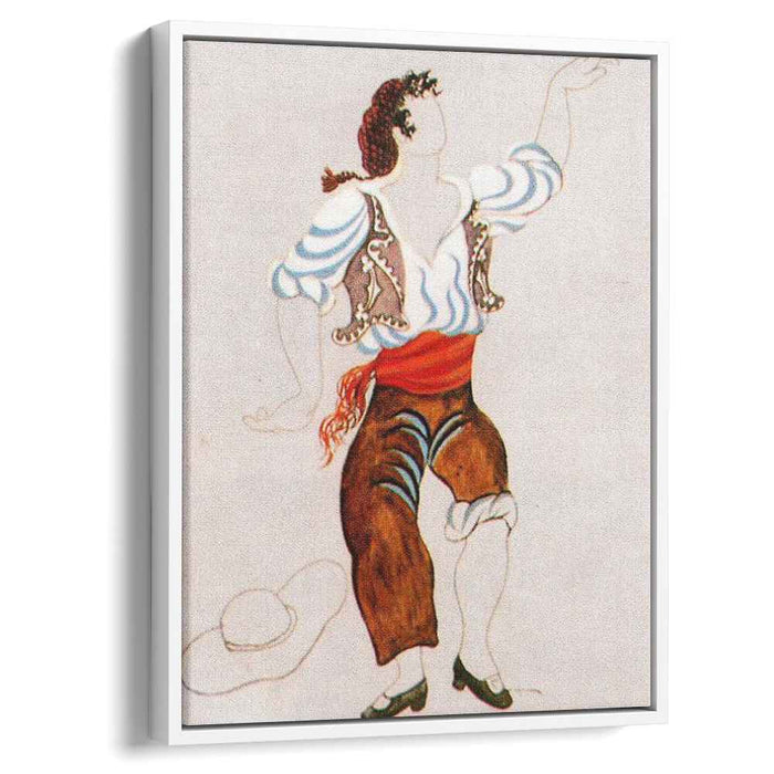 Costume design for ballet "Tricorne" (1917) by Pablo Picasso