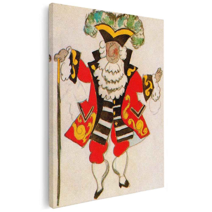 Costume design for ballet "Tricorne" (1917) by Pablo Picasso