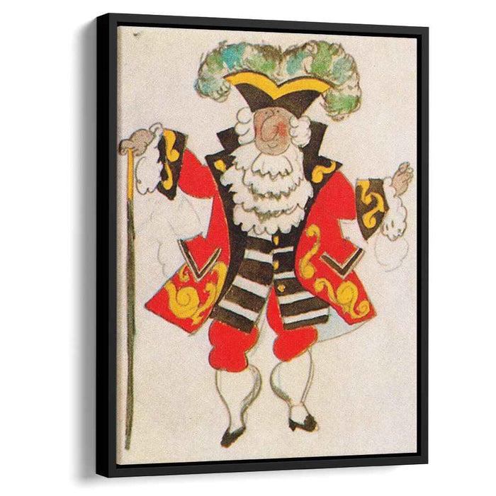 Costume design for ballet "Tricorne" (1917) by Pablo Picasso