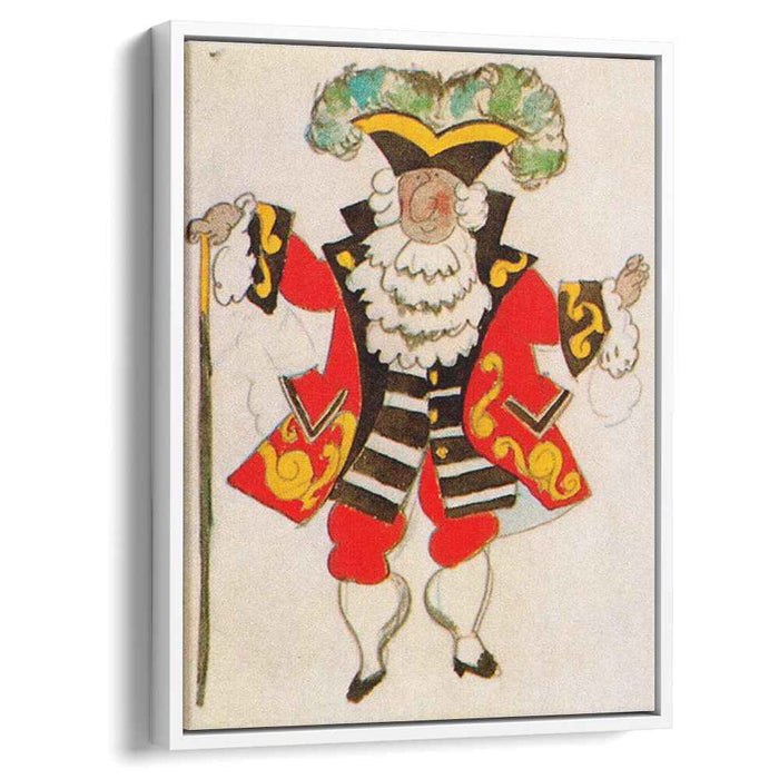 Costume design for ballet "Tricorne" (1917) by Pablo Picasso