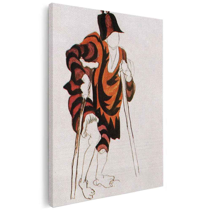 Costume design for ballet "Tricorne" (1917) by Pablo Picasso