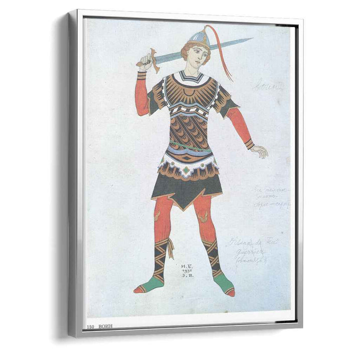 Costume design for the ballet "Firebird" by Igor Stravinsky (1931) by Ivan Bilibin