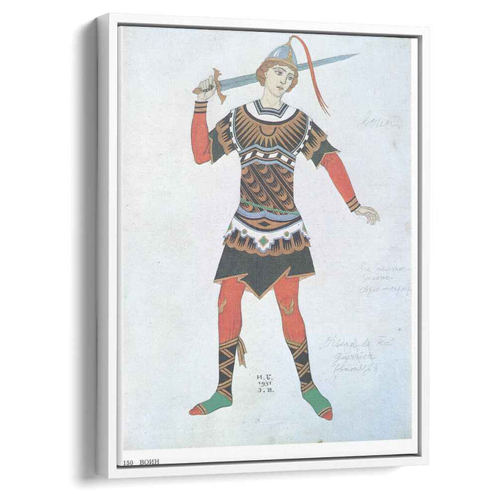 Costume design for the ballet "Firebird" by Igor Stravinsky (1931) by Ivan Bilibin