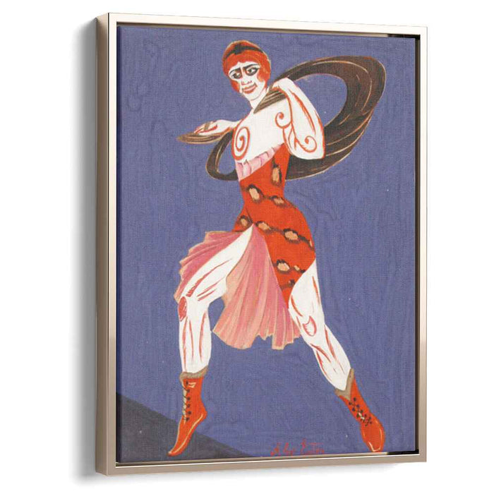 Costume design for theatre Moscow (1916) by Aleksandra Ekster