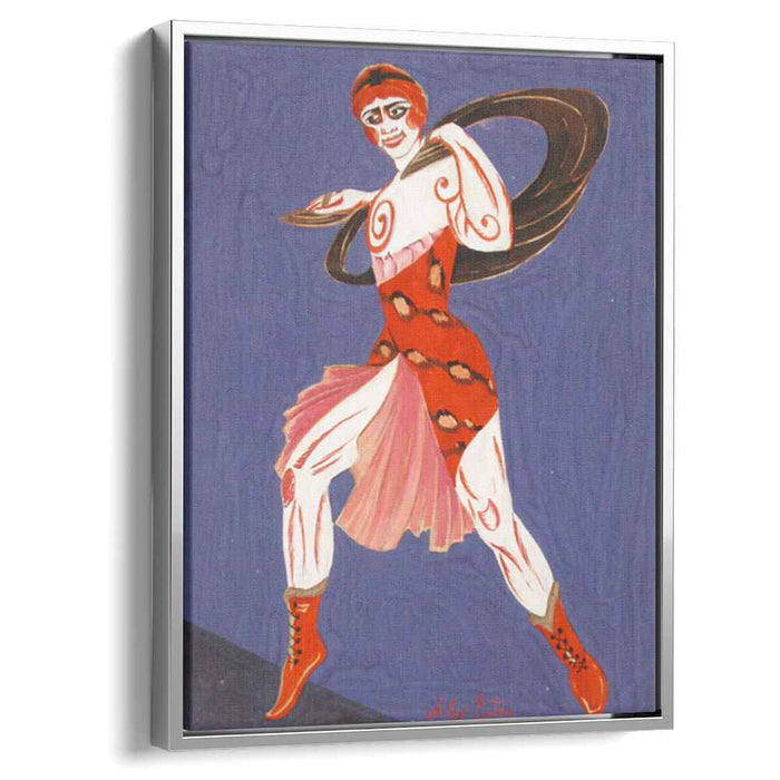 Costume design for theatre Moscow (1916) by Aleksandra Ekster