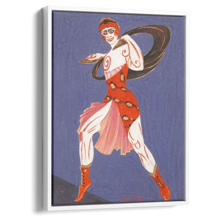 Costume design for theatre Moscow (1916) by Aleksandra Ekster