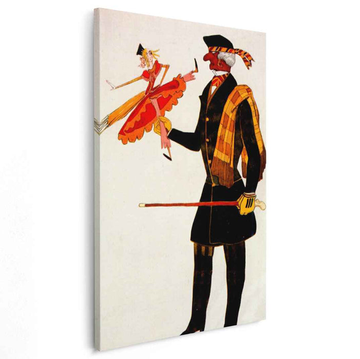 Costume for the Englishman, from La Boutique Fantastique by Leon Bakst