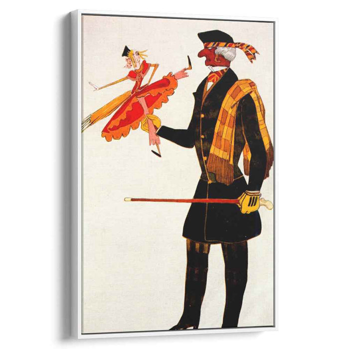 Costume for the Englishman, from La Boutique Fantastique by Leon Bakst