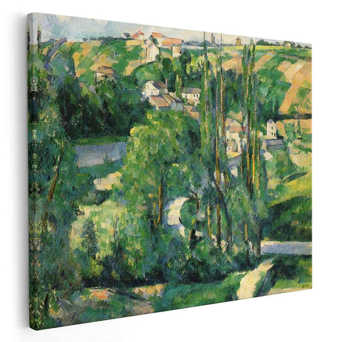 Cote du Galet, at Pontoise by Paul Cezanne