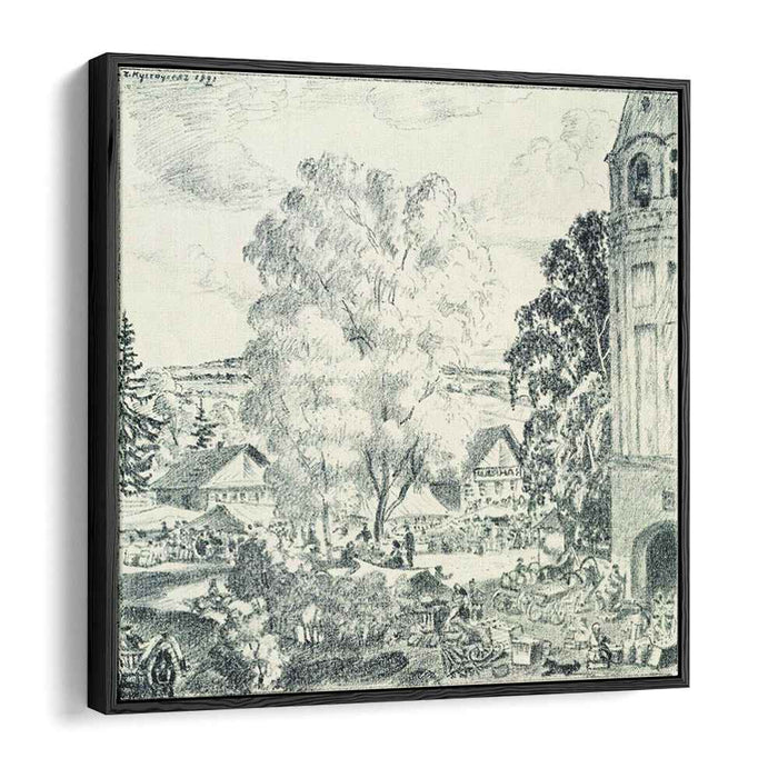 Country Fair (1921) by Boris Kustodiev