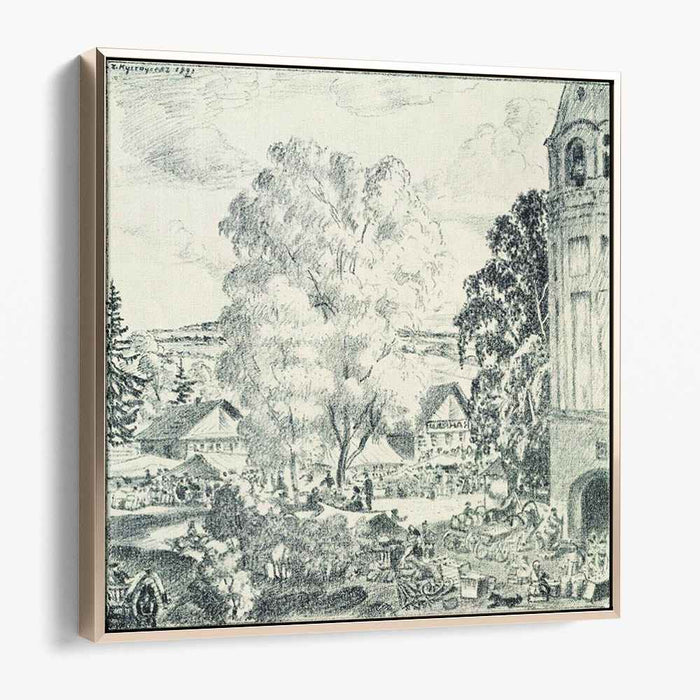 Country Fair (1921) by Boris Kustodiev