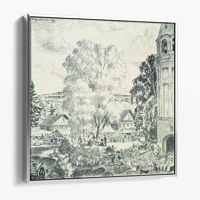 Country Fair (1921) by Boris Kustodiev