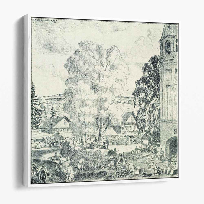 Country Fair (1921) by Boris Kustodiev