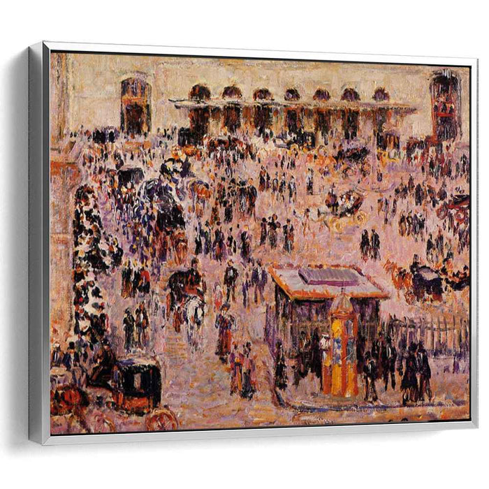 Cour du Havre (Gare St. Lazare) (1893) by Camille Pissarro