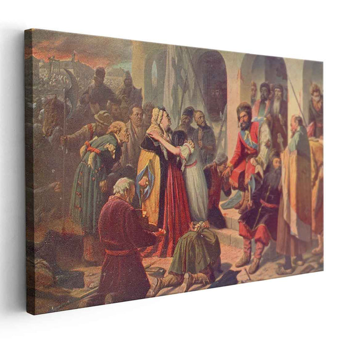 Court Pugacheva by Vasily Perov