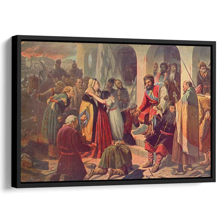 Court Pugacheva by Vasily Perov