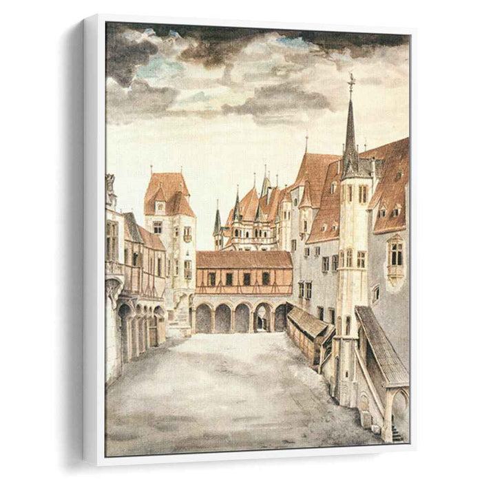 Courtyard of the Former Castle in Innsbruck with Clouds (1494) by Albrecht Durer