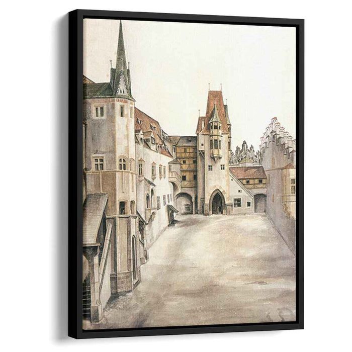 Courtyard of the Former Castle in Innsbruck without Clouds (1494) by Albrecht Durer