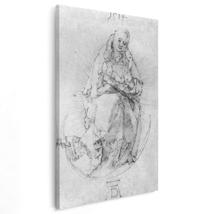 Crescent Madonna (1514) by Albrecht Durer