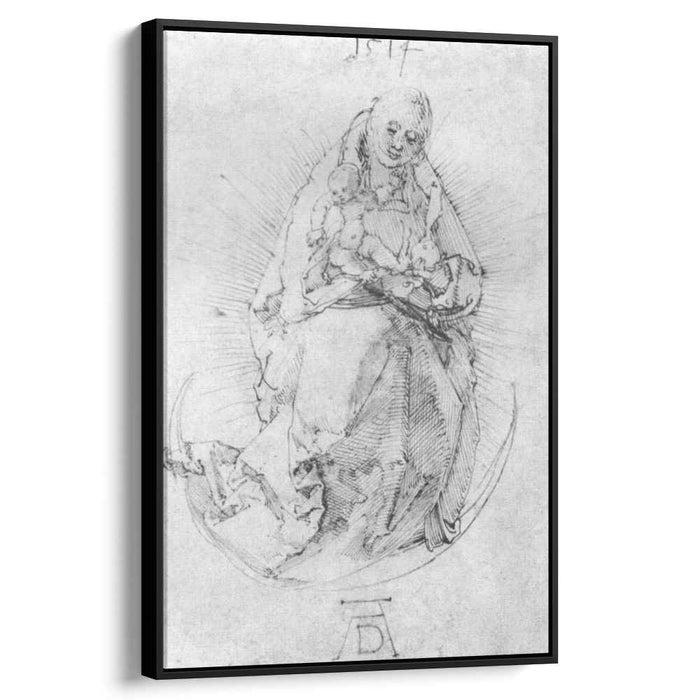 Crescent Madonna (1514) by Albrecht Durer