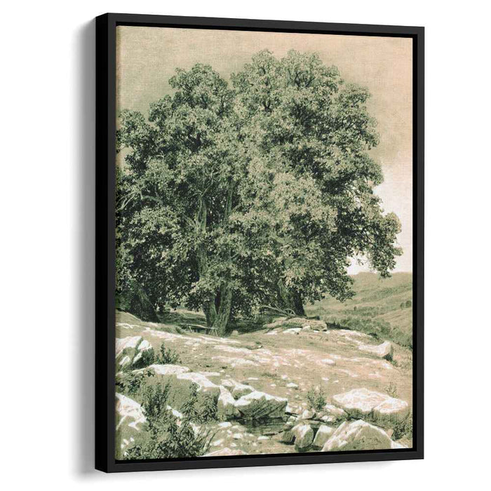 Crimean Nut-Tree (1884) by Ivan Shishkin