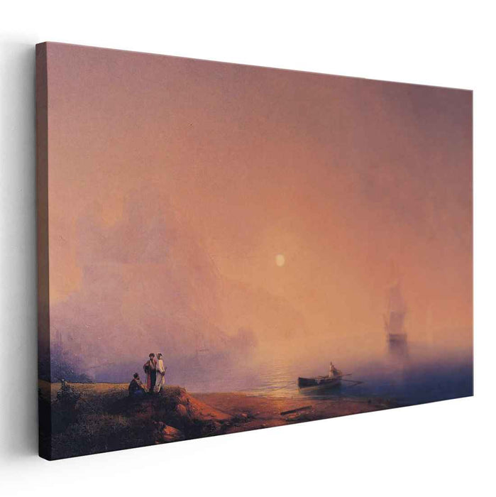 Crimean Tartars on the Sea Shore (1850) by Ivan Aivazovsky