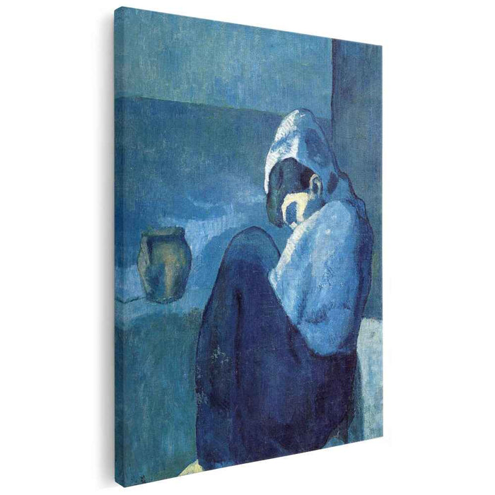 Crouching woman (1902) by Pablo Picasso