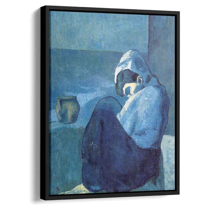 Crouching woman (1902) by Pablo Picasso