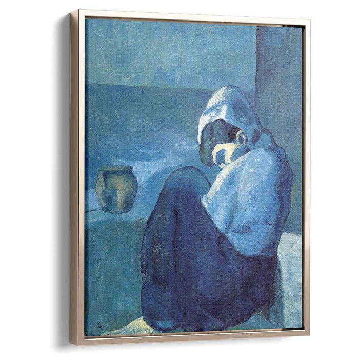 Crouching woman (1902) by Pablo Picasso