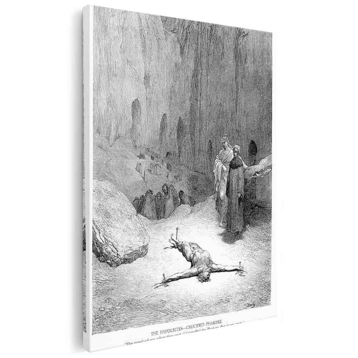 Crucified man by Gustave Dore