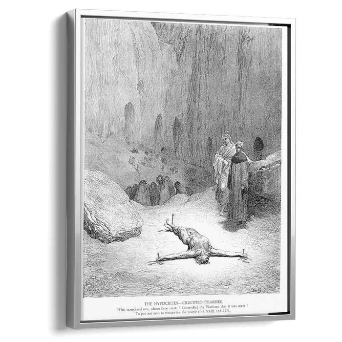 Crucified man by Gustave Dore