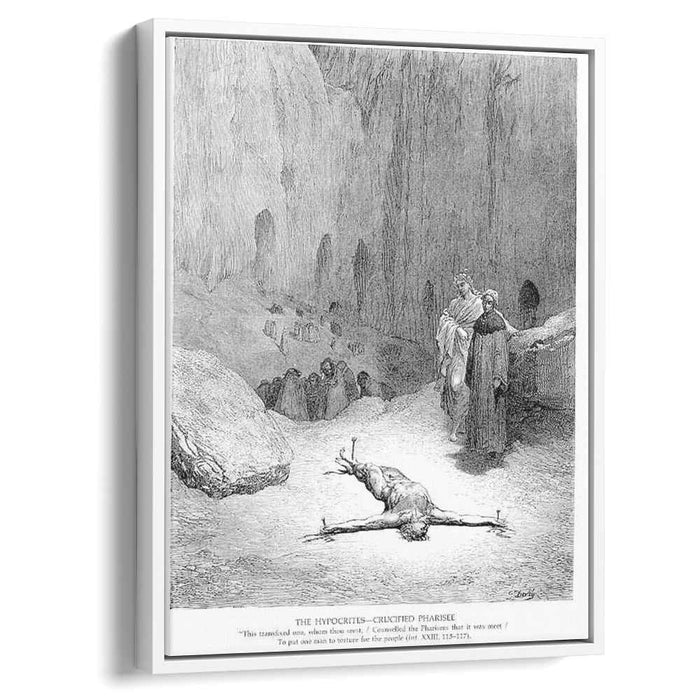 Crucified man by Gustave Dore