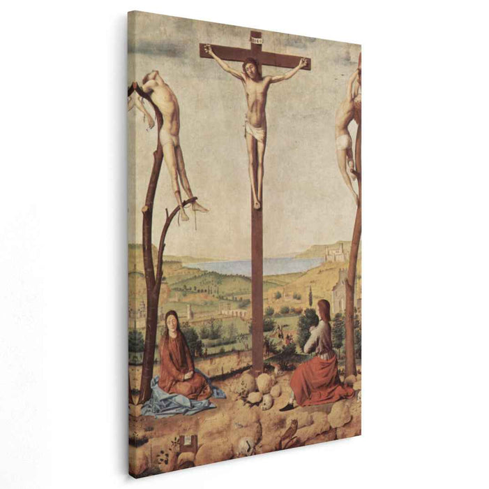 The Antwerp Crucifixion (1475) by Antonello da Messina