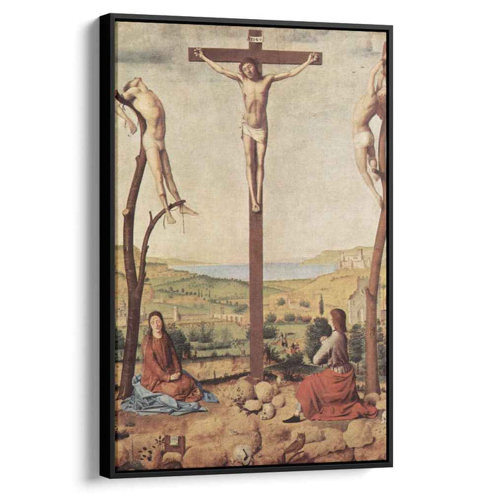 The Antwerp Crucifixion (1475) by Antonello da Messina