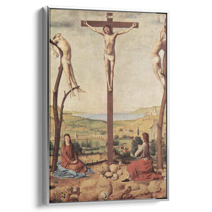 The Antwerp Crucifixion (1475) by Antonello da Messina