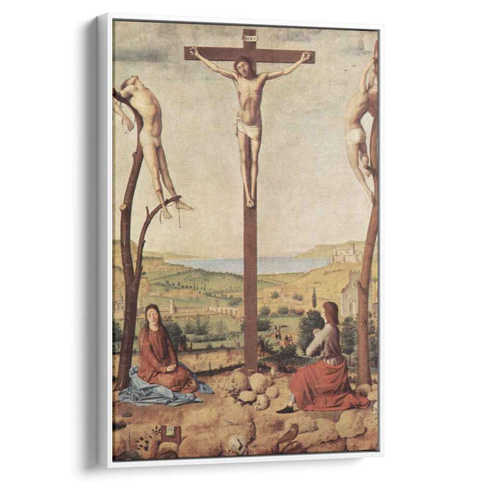The Antwerp Crucifixion (1475) by Antonello da Messina