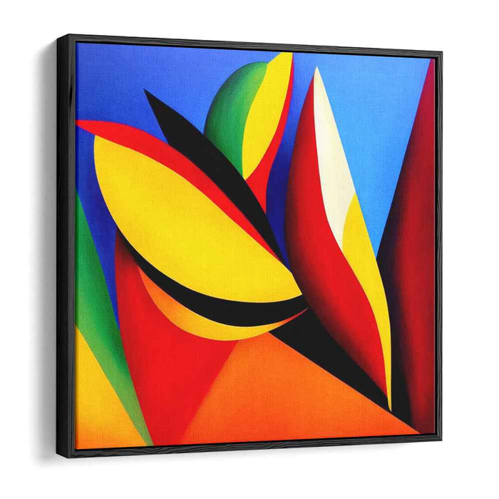 Pulse of Vitality: Dynamic Abstract Expressionist Canvas Art