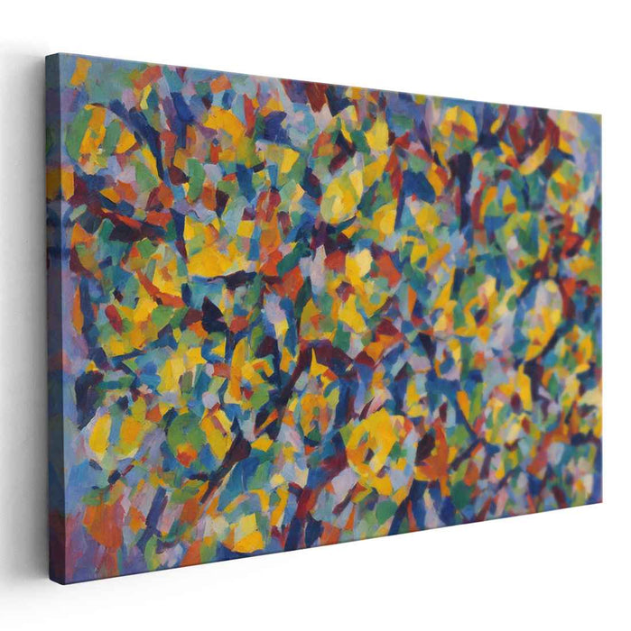 Cubist Oil Daffodils #126