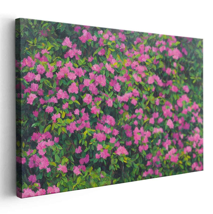 Cubist Oil Rhododendron #130