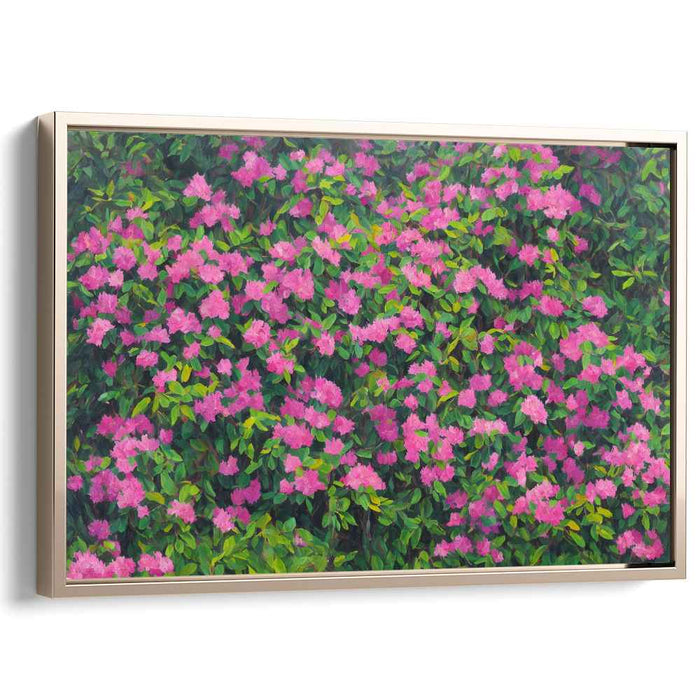 Cubist Oil Rhododendron #130